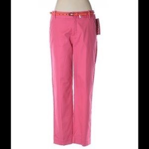 🌸NWT Pink Merona Cropped Ankle Pant🌸Size 8.